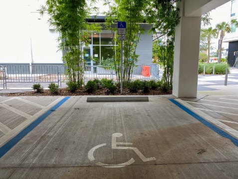 assigned handicapped space at condominium reasonable accommodation